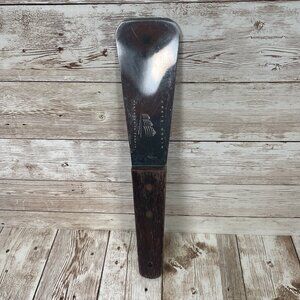 Vintage ICE CREAM SPADE SCOOP Stainless Steel Wooden Handle Crete Grain ND